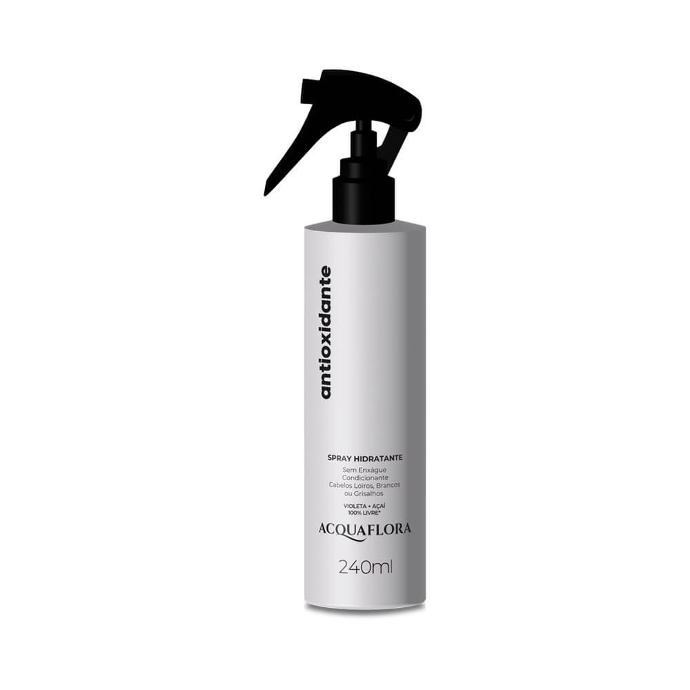 Encontraproduto.com.br - Spray Hidratante Acquaflora Condicionante Antioxidante 240ml