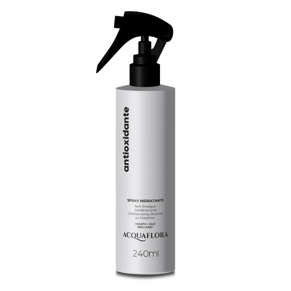 Encontraproduto.com.br - Spray Hidratante Acquaflora Condicionante Antioxidante 240ml