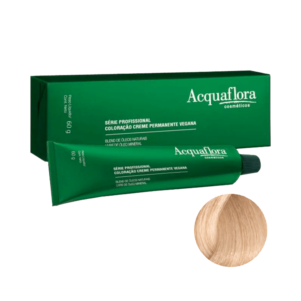 Encontraproduto.com.br - Coloracao Permanente Vegana 60g 12.89 Super Clareador Perola - Acquaflora