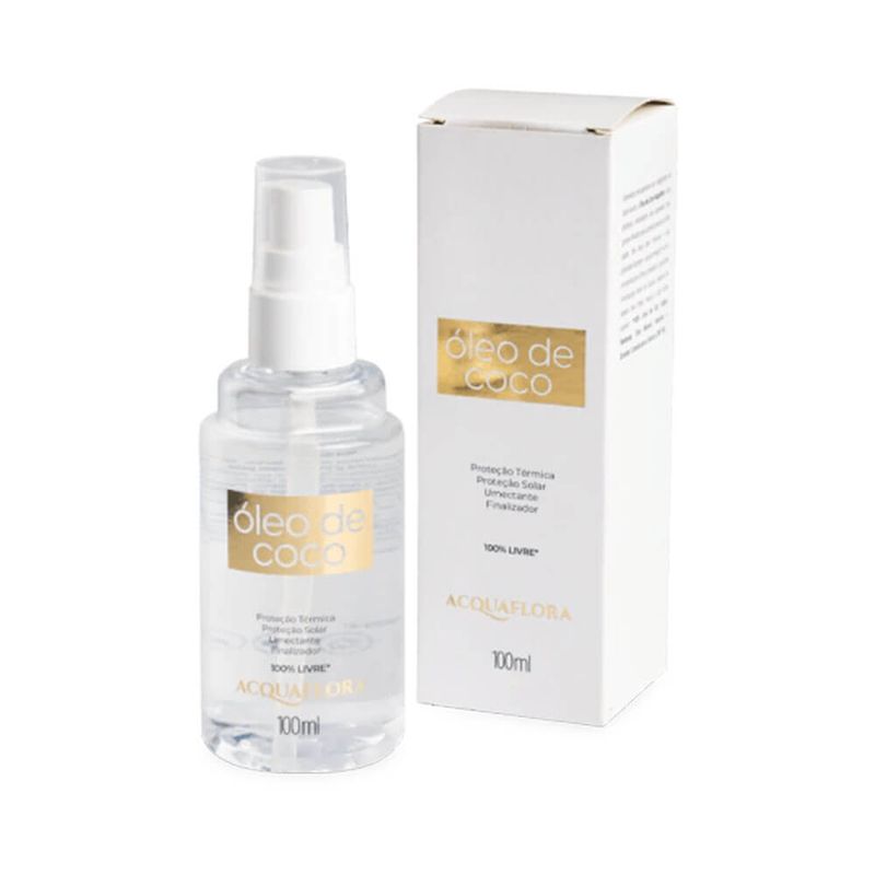 Encontraproduto.com.br - Oleo De Coco 100ml - Acquaflora