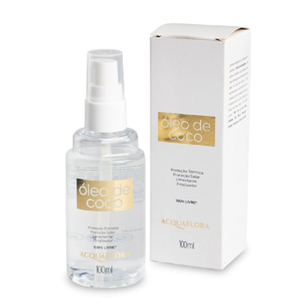 Encontraproduto.com.br - Oleo De Coco 100ml - Acquaflora
