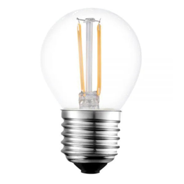 Lampada Led Mini Globo Filamento E27 2W 127V 2700K Brilia