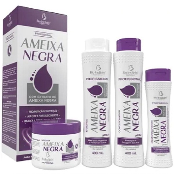 Encontraproduto.com.br - Kit Capilar Ameixa Negra Para Todos Os Tipos De Cabelos