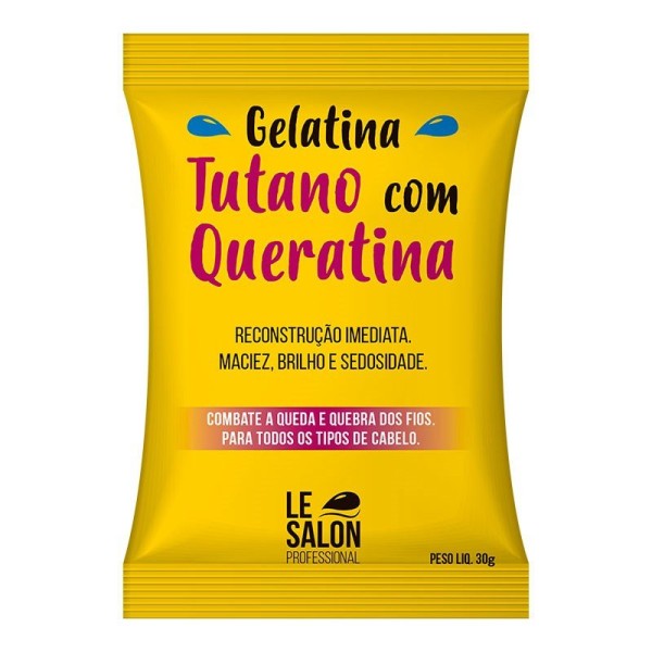 Máscara Capilar Le Salon Tutano Com Queratina 30ml