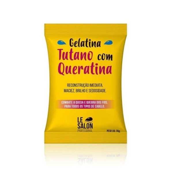 Encontraproduto.com.br - Máscara Capilar Le Salon Tutano Com Queratina 30ml