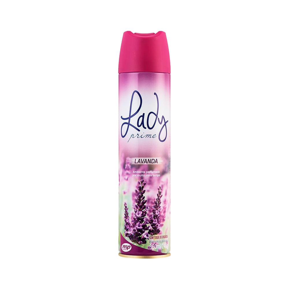 Odorizante de Ambiente LADY PRIME Lavanda Frasco 360ml