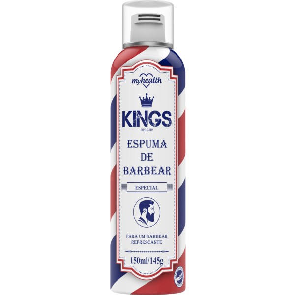 Encontraproduto.com.br - Espuma de Barbear 150ml Kings - Aeroflex