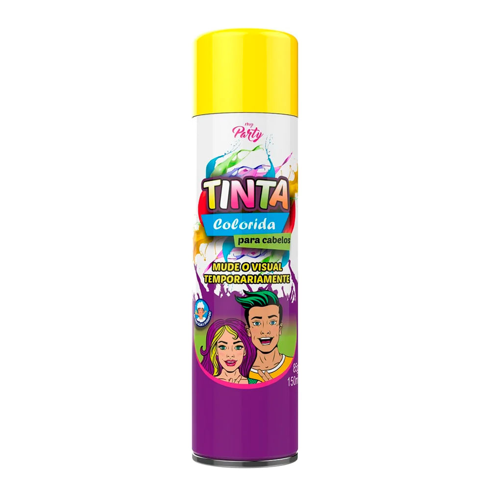 Encontraproduto.com.br - Tinta Colorida para Cabelos Aeroflex Amarelo 150ml