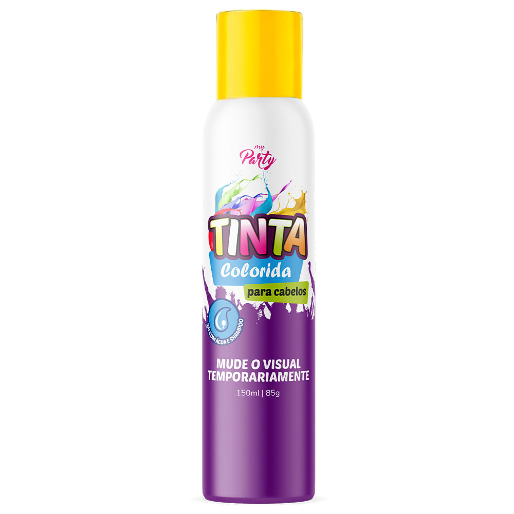 Encontraproduto.com.br - Tinta Colorida para Cabelos Aeroflex Amarelo 150ml