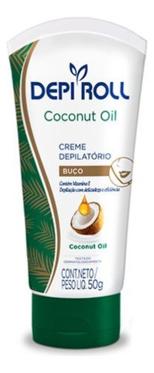 CREME DEPIROLL COCONUT OIL DEP BUÇO 50G
