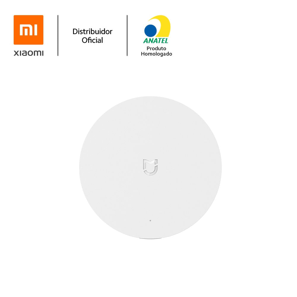 Encontraproduto.com.br - Kit Smart Home com Sensores Inteligentes 2 Xiaomi App Mi Home WiFi Bluetooth ZigBee Branco