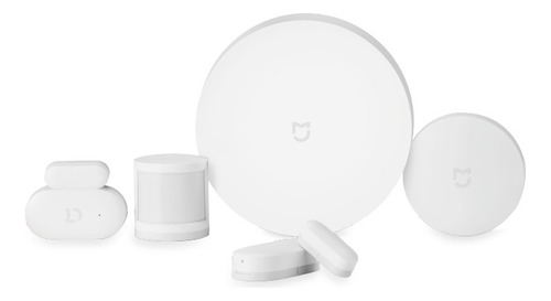 Encontraproduto.com.br - Kit Smart Home com Sensores Inteligentes 2 Xiaomi App Mi Home WiFi Bluetooth ZigBee Branco