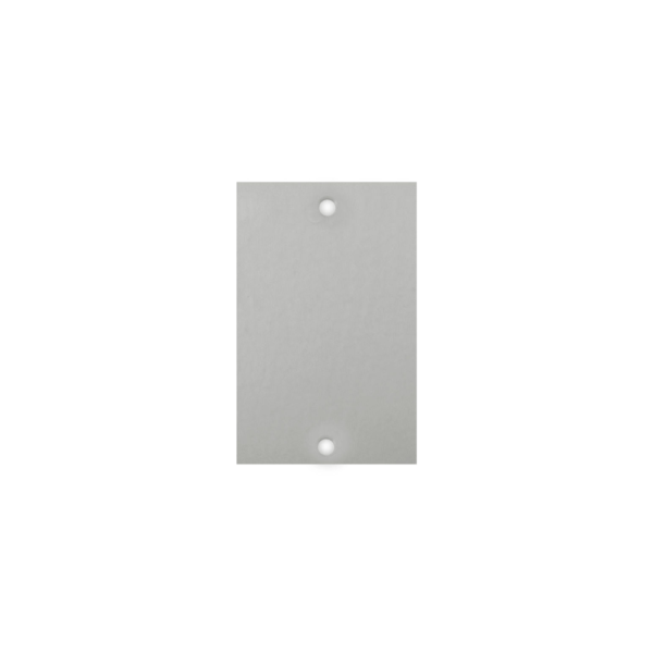 Encontraproduto.com.br - Placa Piso Cega 4X2 em Inox PI4200 Stamplac