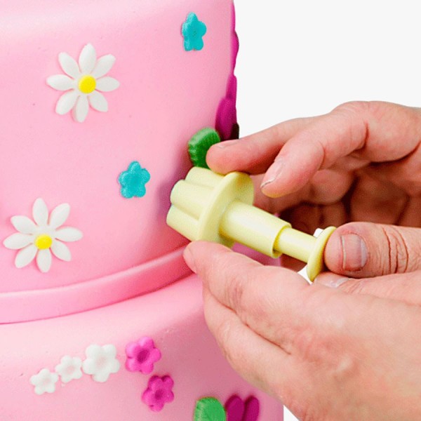Encontraproduto.com.br - Cortador e Ejetor de Miosótis (92-2046) com 4 Peças CELEBRATE