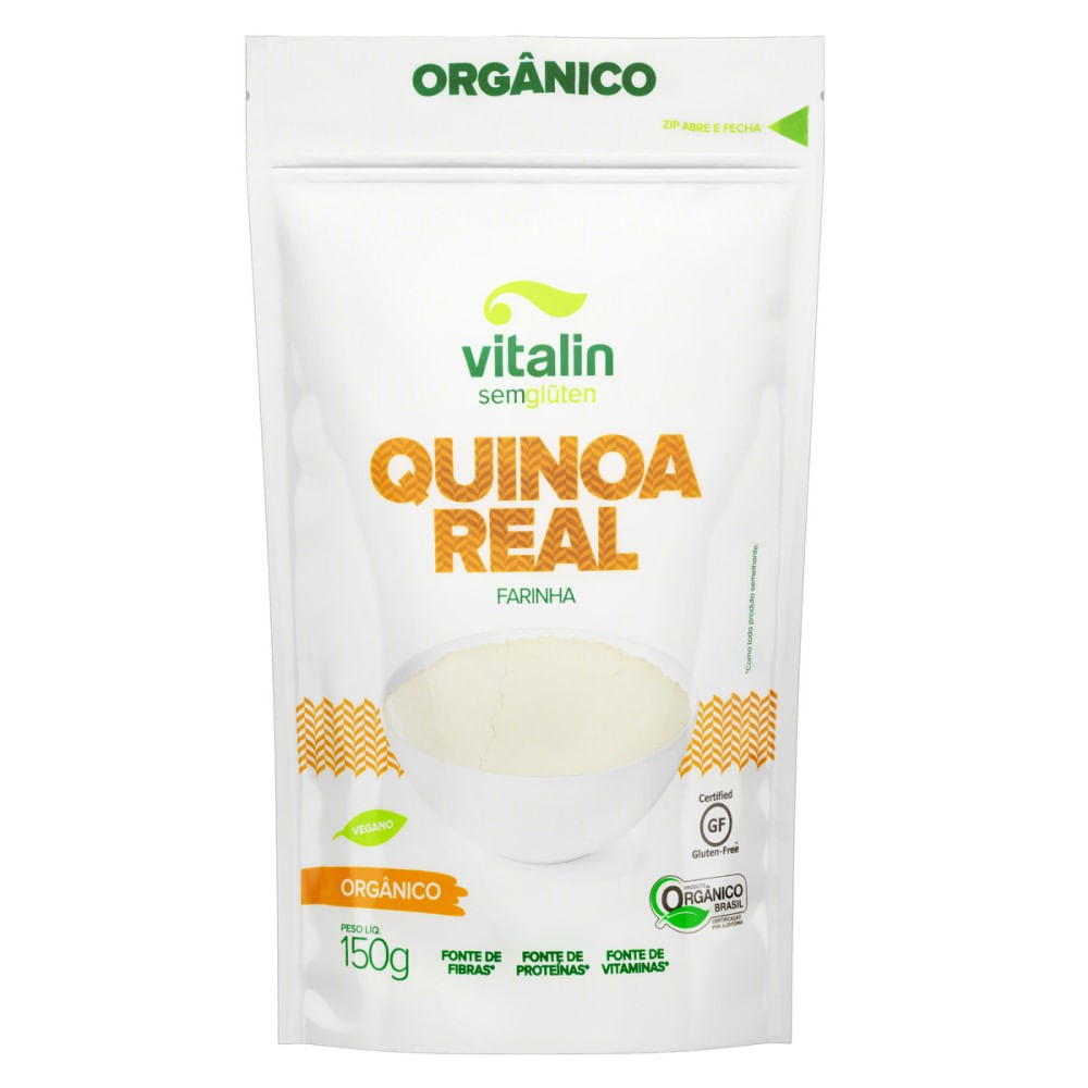 Encontraproduto.com.br - Vitalin Farinha Quinoa S/Glúten 150g