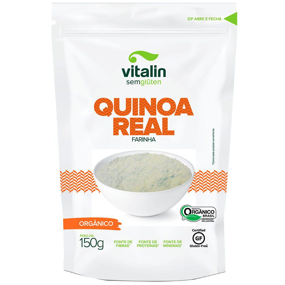Encontraproduto.com.br - Vitalin Farinha Quinoa S/Glúten 150g