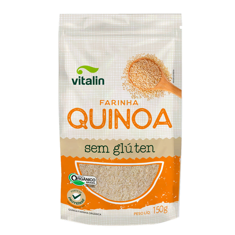 Encontraproduto.com.br - Vitalin Farinha Quinoa S/Glúten 150g
