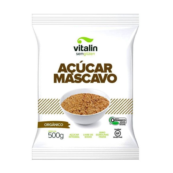 Encontraproduto.com.br - Açúcar Mascavo Sem Glúten Vitalin 300g