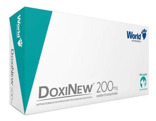 Encontraproduto.com.br - DoxiNew 200mg Antibiótico para Cães