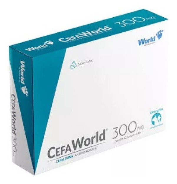 Encontraproduto.com.br - CefaWorld 300mg para Cães e Gatos