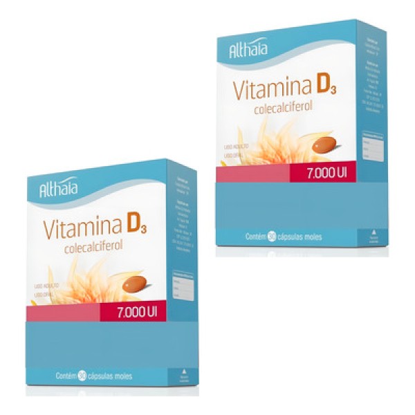 Encontraproduto.com.br - Vitamina D 7.000UI Althaia 30 Cápsulas