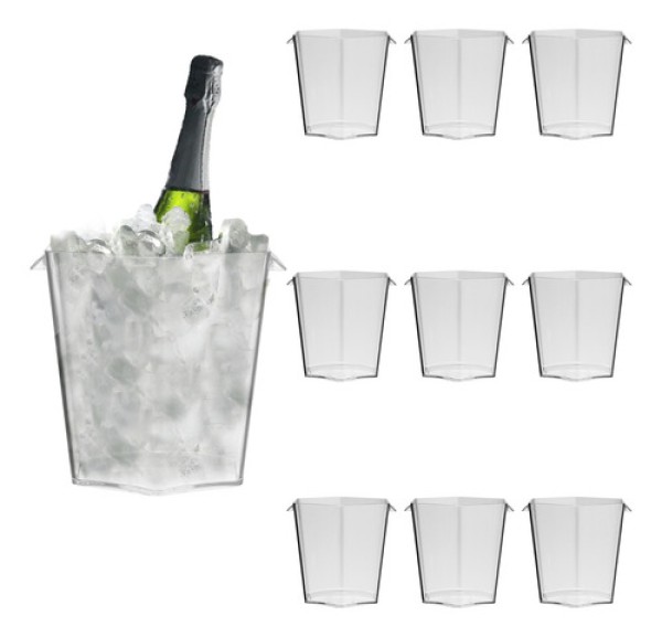 Encontraproduto.com.br - Balde de Gelo Style 3,1L Neoplas