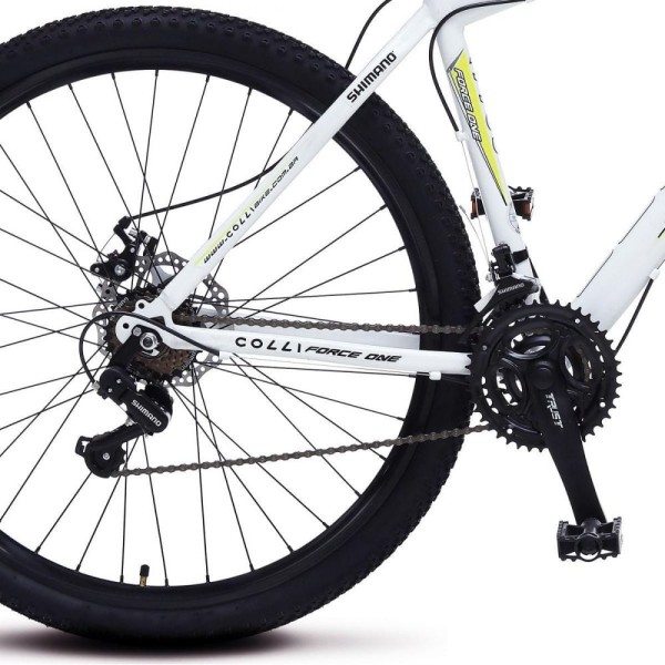 Encontraproduto.com.br - Bicicleta Colli Force One MTB Kit Shimano 21 Marchas Aro 29