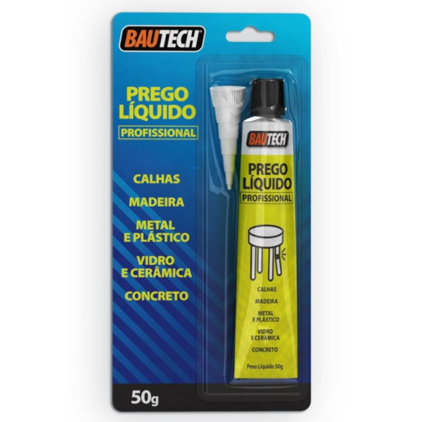 Prego Líquido Branco Bautech Bisnaga 50g