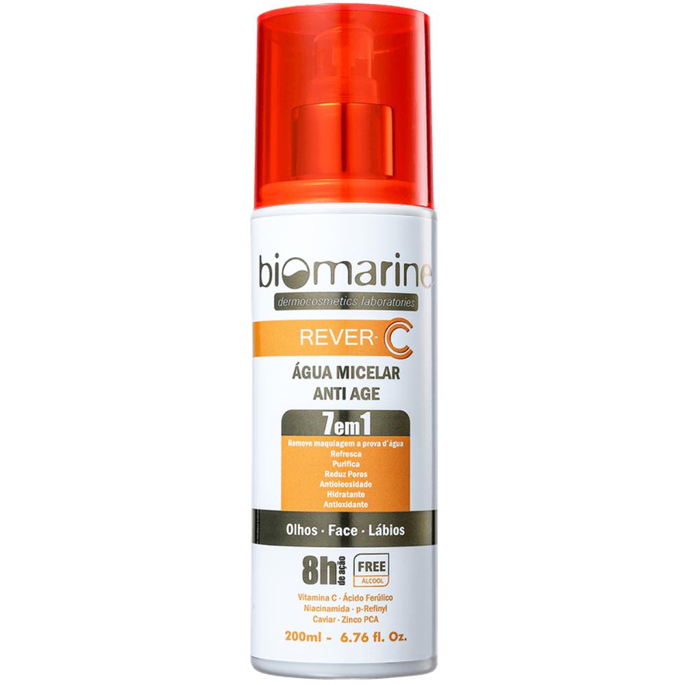 Encontraproduto.com.br - Biomarine Água Micelar com Vitamina C Rever C Água Micelar Antiage