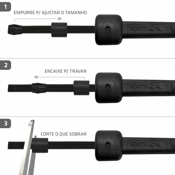 Encontraproduto.com.br - Corda de Pular Muvin Basics em PVC Tamanho Ajustável - Saltos Velocidade Exercícios