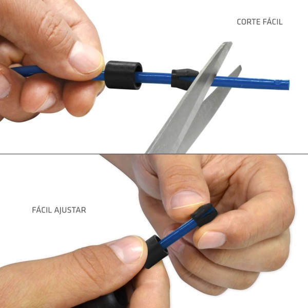 Encontraproduto.com.br - Corda de Pular Muvin Basics em PVC Tamanho Ajustável - Saltos Velocidade Exercícios