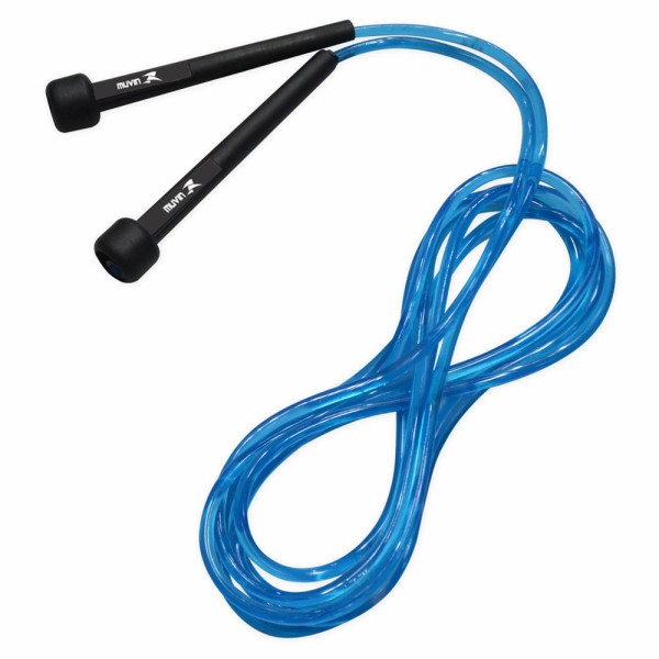 Encontraproduto.com.br - Corda de Pular Muvin Basics em PVC Tamanho Ajustável - Saltos Velocidade Exercícios