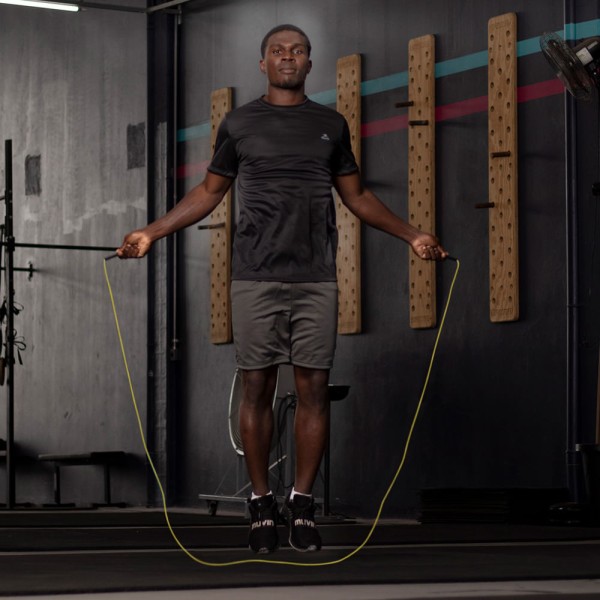 Encontraproduto.com.br - Corda de Pular Muvin Basics em PVC Tamanho Ajustável - Saltos Velocidade Exercícios