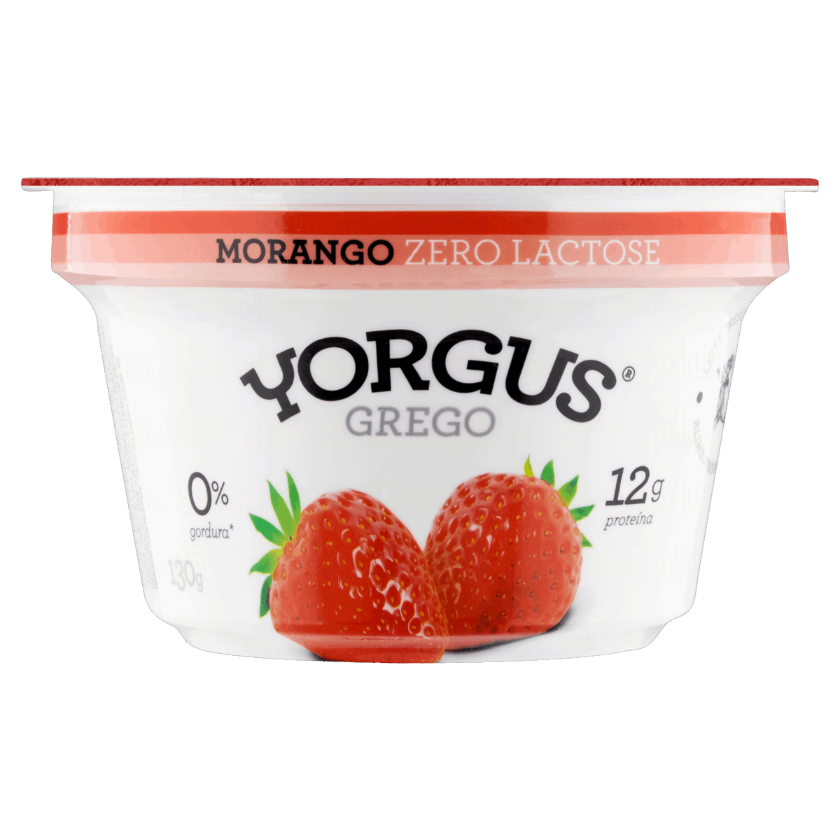Encontraproduto.com.br - Iogurte Yorgus Zero Lactose Morango 130g