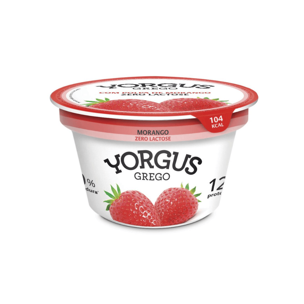 Encontraproduto.com.br - Iogurte Yorgus Zero Lactose Morango 130g