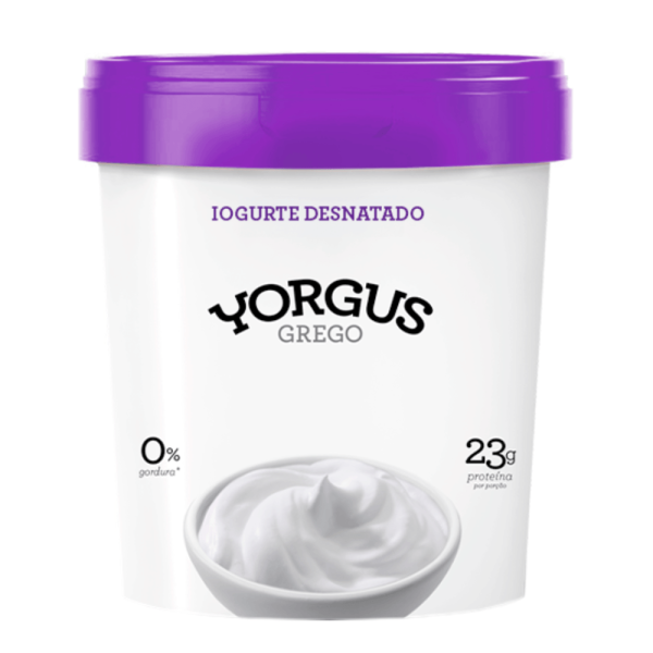 Encontraproduto.com.br - Iogurte Yorgus Grego Desnatado 500g