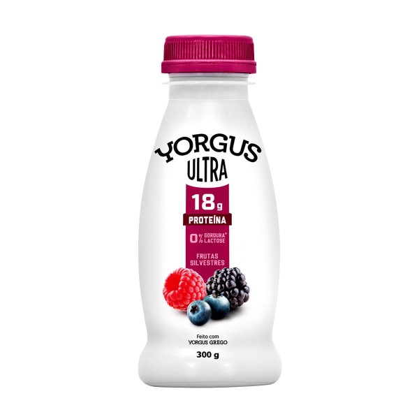 Encontraproduto.com.br - Iogurte Yorgus Ultra sem Lactose Frutas Silvestres 300g