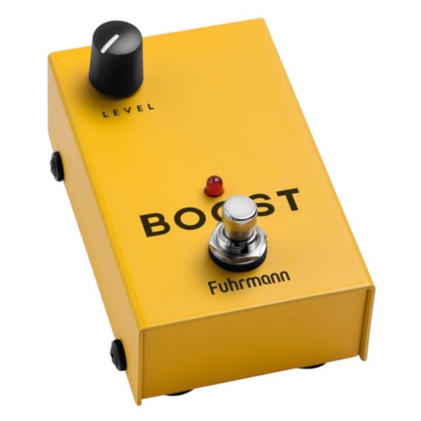 Encontraproduto.com.br - Pedal Para Guitarra Fuhrmann Boost Amarelo