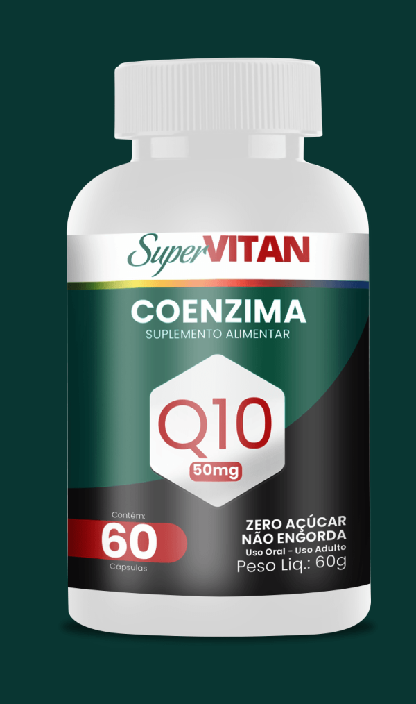 Encontraproduto.com.br - Supervitan Coenzima Q10 - 60 Cápsulas