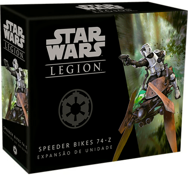 Encontraproduto.com.br - Star Wars Legion - Speeder Bikes 74-Z - Expansão de Unidade