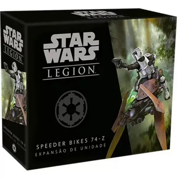 Encontraproduto.com.br - Star Wars Legion - Speeder Bikes 74-Z - Expansão de Unidade