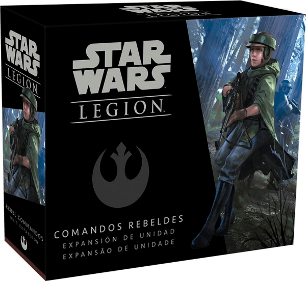 Encontraproduto.com.br - Star Wars Legion - Comandos Rebeldes - Expansão de Unidade