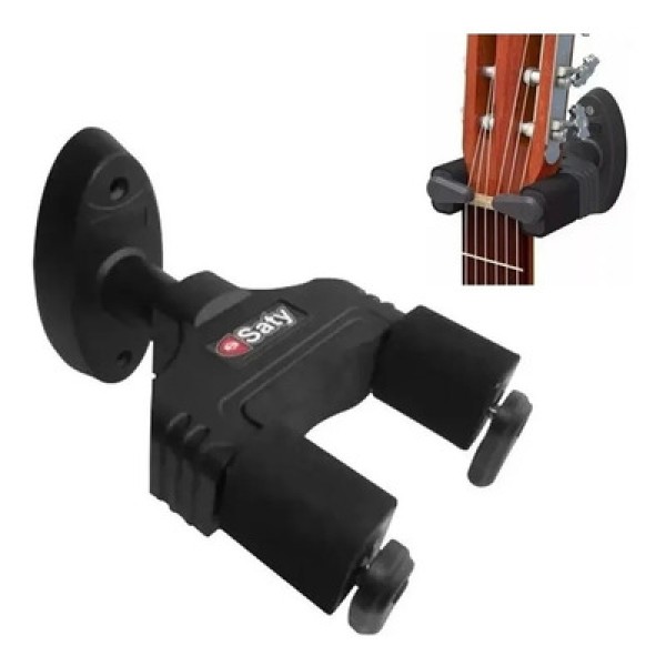 Suporte De Parede Para Violão Com Trava SPT-20 - Saty