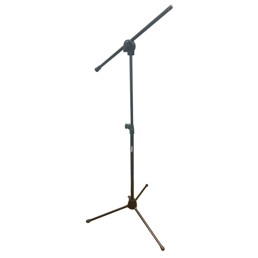 Encontraproduto.com.br - Pedestal Girafa Para Microfone Com Rosca SMG-10 - Saty