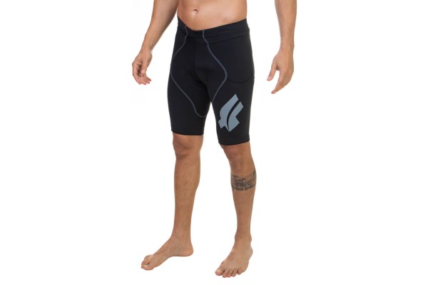 Encontraproduto.com.br - Bermuda de Ciclismo Flets Basic Compression Preta - Masculina