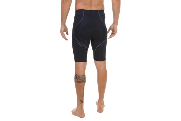 Encontraproduto.com.br - Bermuda de Ciclismo Flets Basic Compression Preta - Masculina