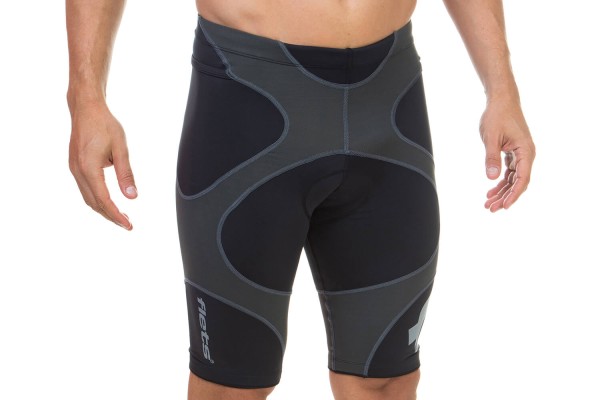 Encontraproduto.com.br - Bermuda de Ciclismo Flets X3X Compression ULTRA Preta - Masculina