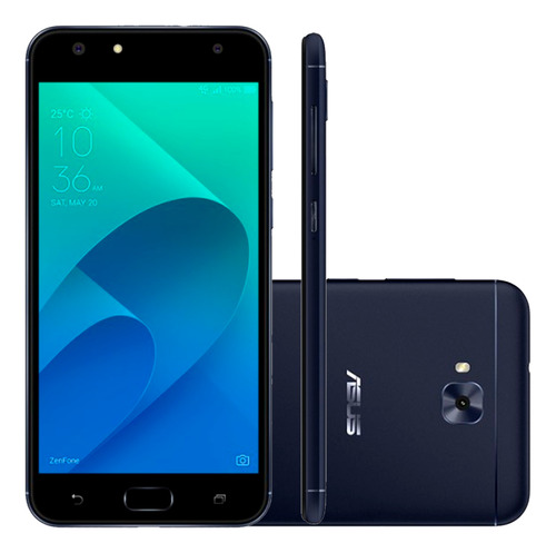 Encontraproduto.com.br - Smartphone Asus Zenfone 4 Selfie Dual Chip Android 7.0 Octa Core 64GB 4GB Câmera 16MP Tela 5.5 Dourado