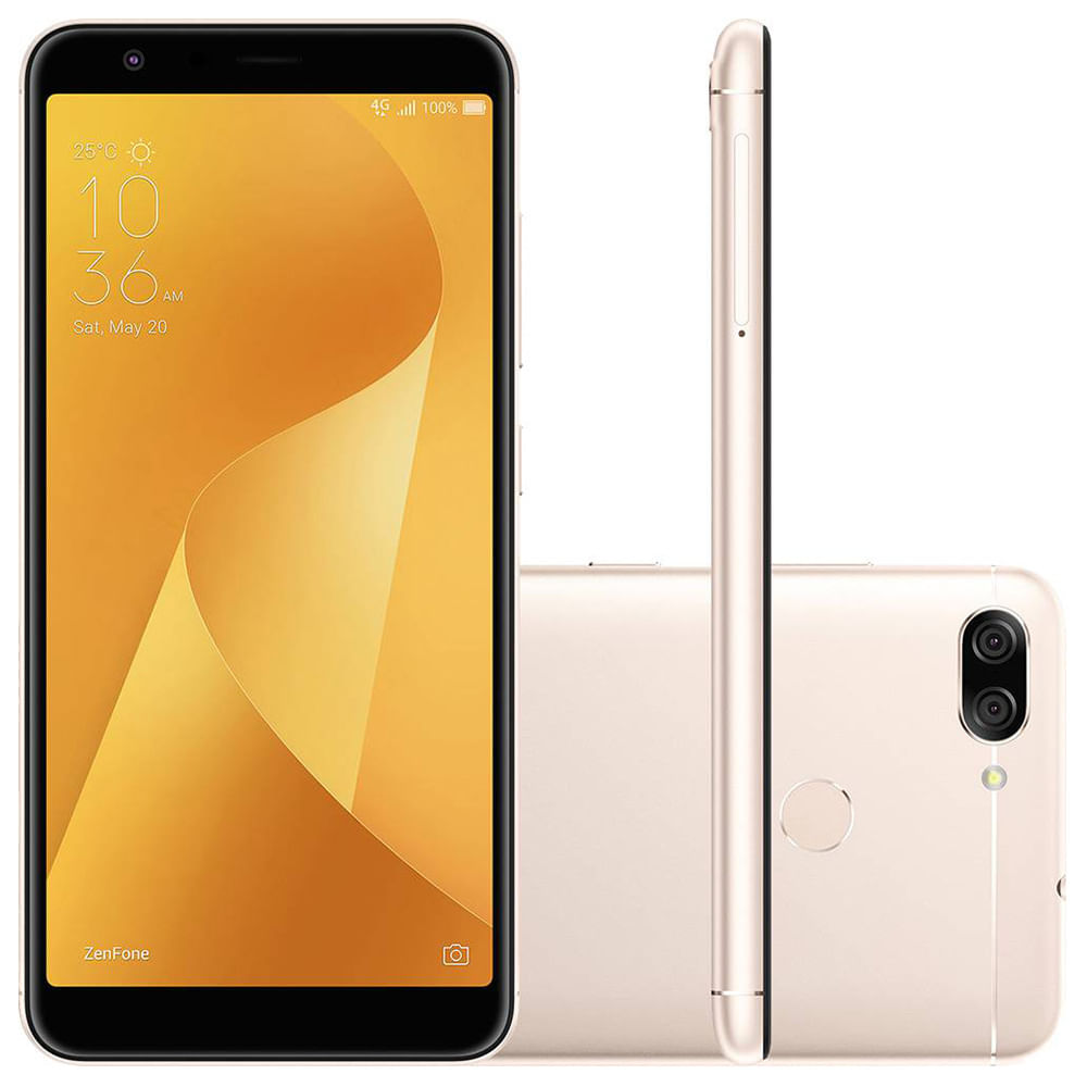 Encontraproduto.com.br - Smartphone Asus Zenfone Max Plus ZB570TL 32GB Câmera Traseira Dupla Tela 5,7