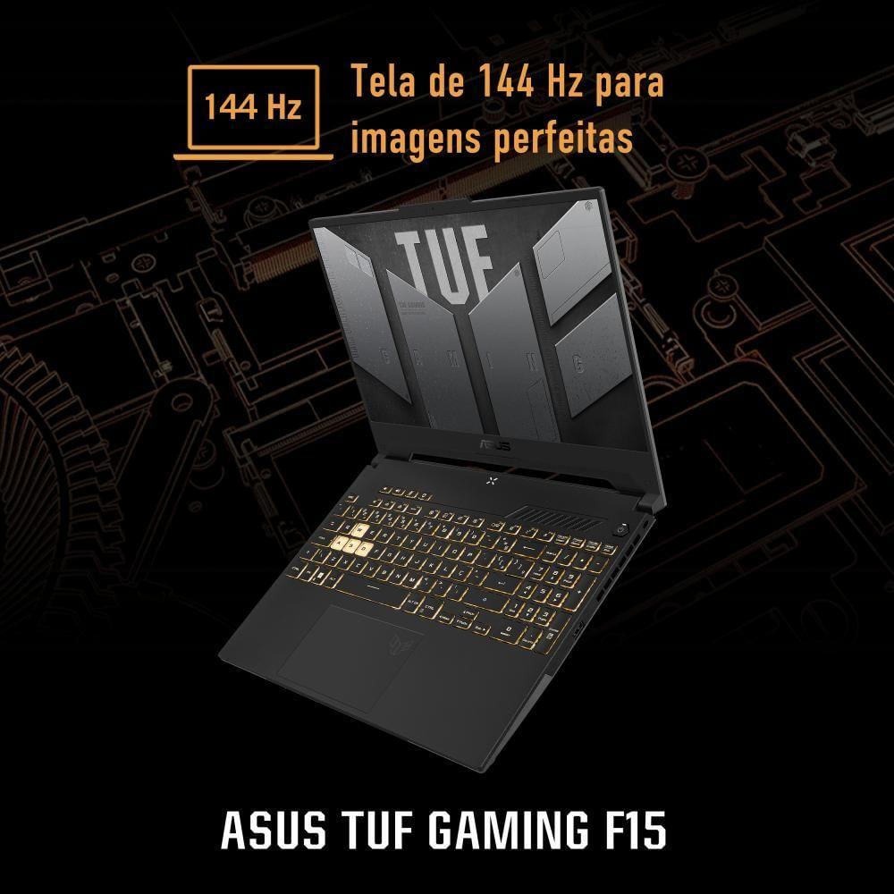 Encontraproduto.com.br - Notebook Gamer Asus Tuf F15 Fx507zc4 Rtx 3050 Intel Core I5 12500h 8gb Ram 512gb 15,60